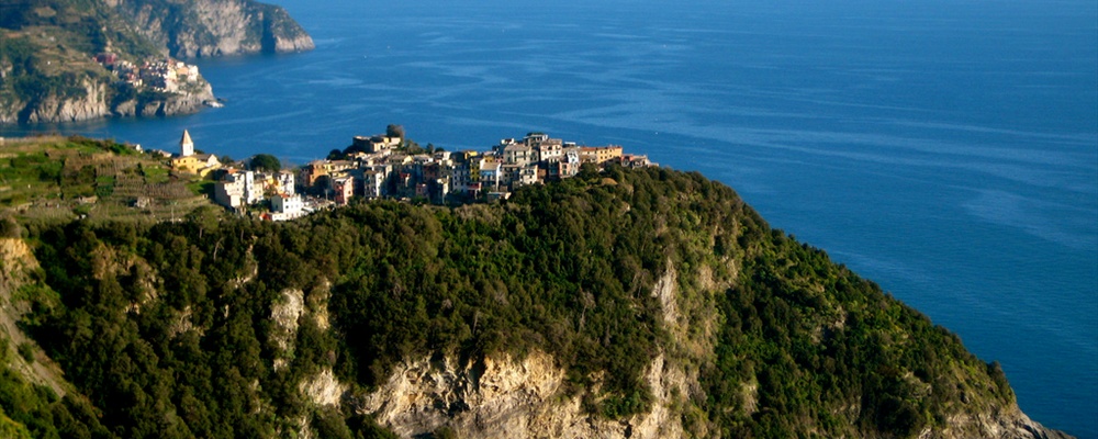Corniglia In The Distance